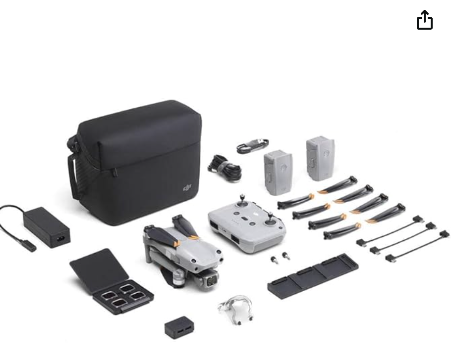 Best Mini Drones: DJI Air2s Fly More Combo